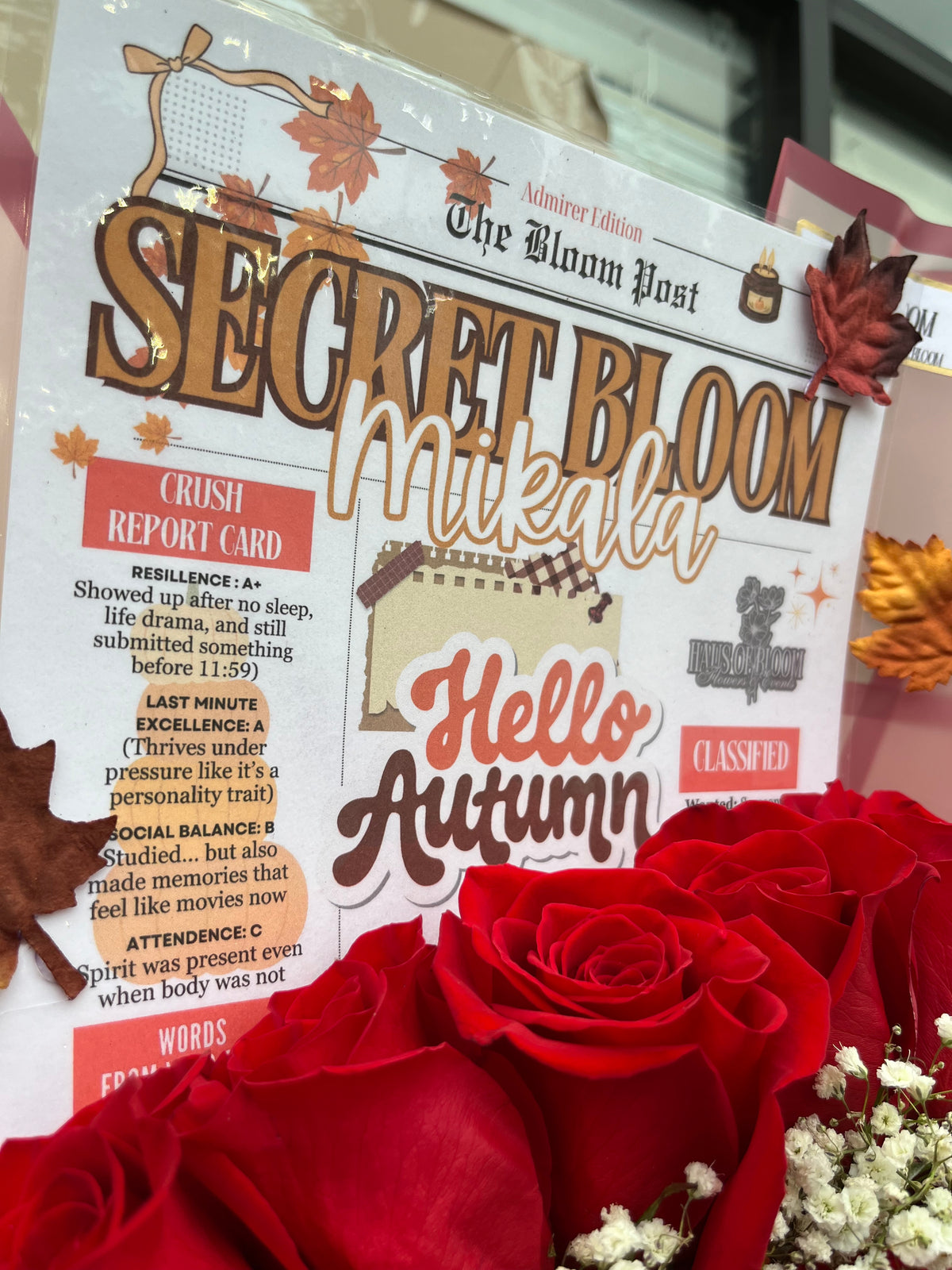 Fall Secret Bloom